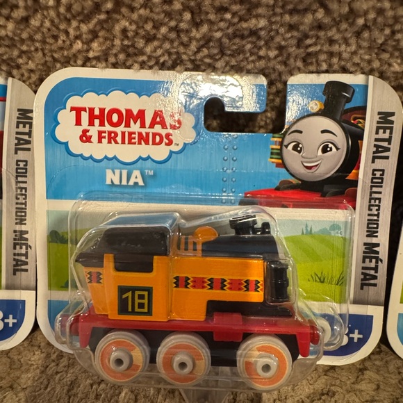 4 Thomas & Friends Red and Orange Toy Trains Cars & Vehicles - Picture 4 of 6